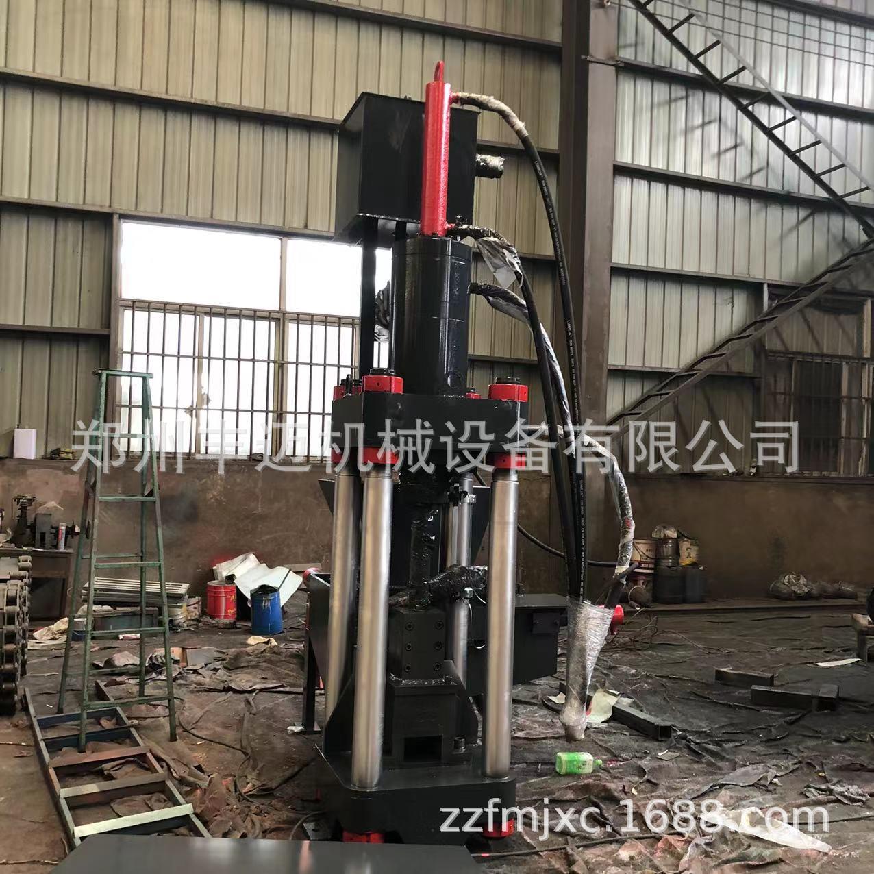 供应 四柱立式液压压饼机 废旧铁屑压饼机 350吨高压铁粉压力机