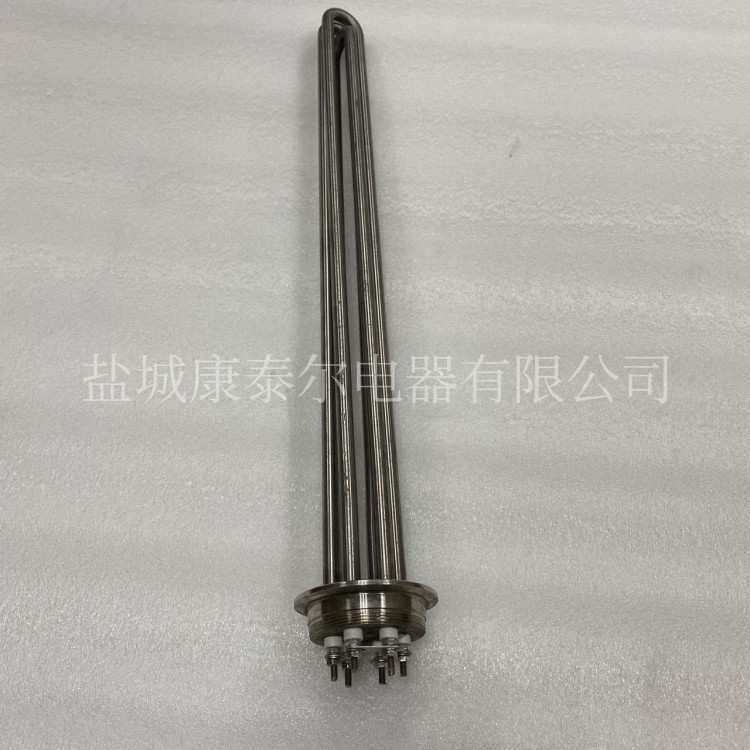 康泰尔电器 卡箍固定电加热管 卡盘式电加热管 卡箍卡式加热管