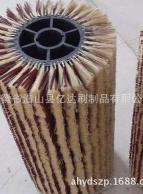 陶瓷轴线刷辊 彩瓦机毛刷辊 PAPP毛刷辊
