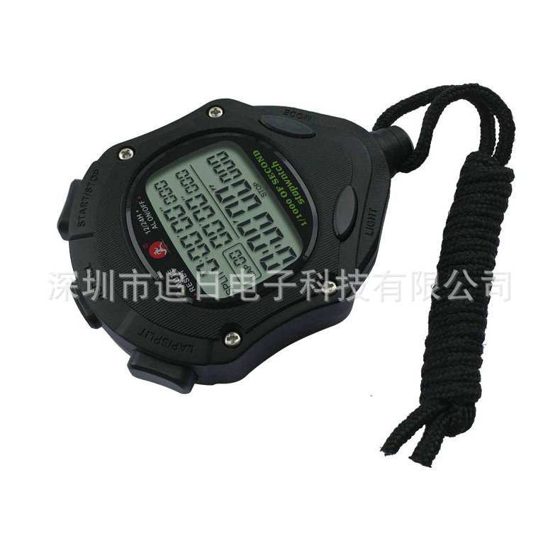 电子计时器秒表 PS-1000千分之一秒秒表 200组记忆秒表