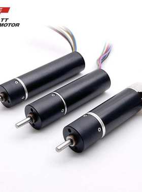 供应1636空心杯无刷电机配16MM行星减速器 12V无刷空心杯齿轮马达