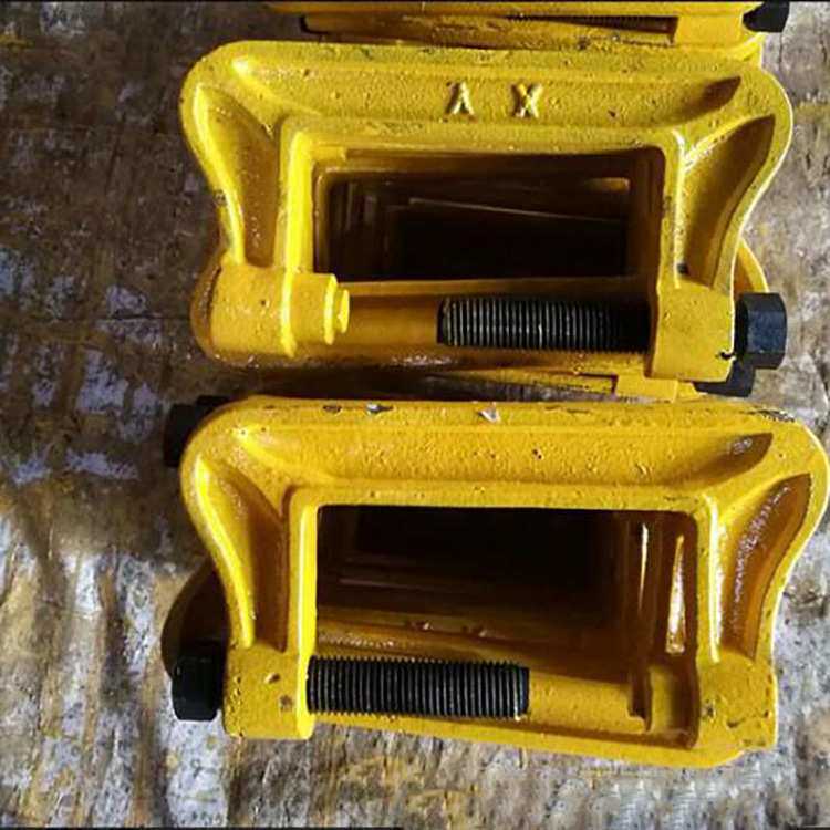 前程 钢轨急救器 p50p60铸铁断轨补救器 铁路无孔夹具 固定便携式