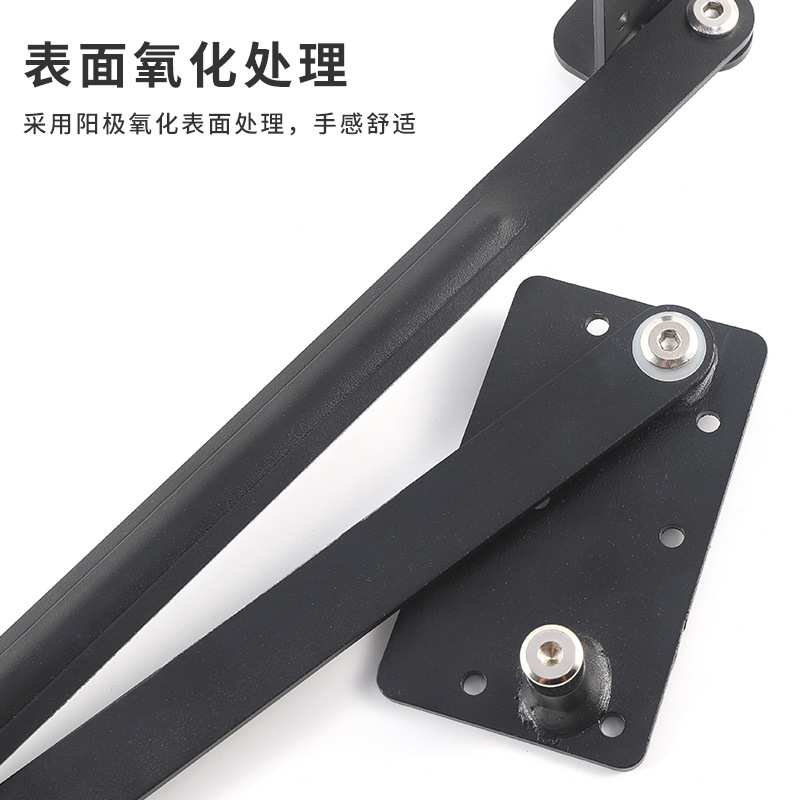多功能下翻式折叠桌五金 新型隐藏吧台支撑连接架伸缩餐桌配件