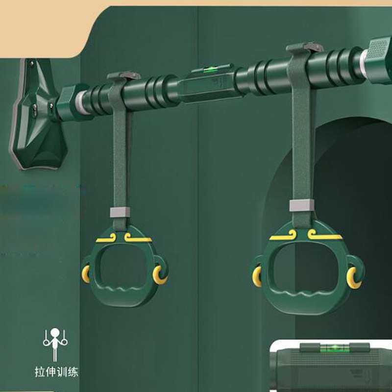 跨境直供免打孔升级款室内单杠引体向上门框平衡吊杠家用健身器材