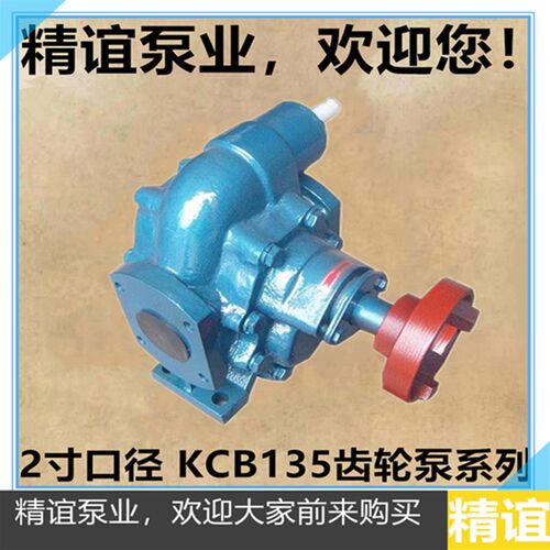 高温电动齿轮油泵KCB-135自吸泵机油泵口径两寸配2.2KW电机整机