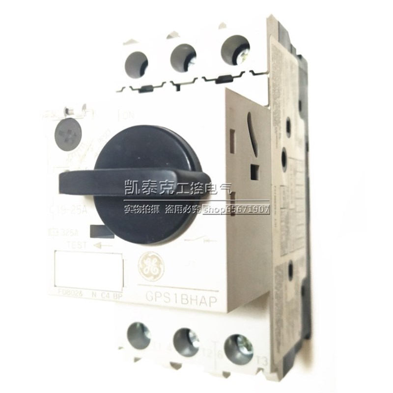 正品美国通用GE电动机断路器马达保护开关GPS1BHAP 19-25A