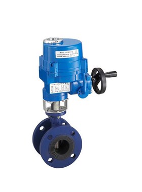 防爆型电动法兰蝶阀 软密封电动蝶阀 D941X 防爆电动阀门
