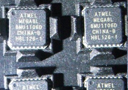 ATMEGA8L-8MU  ATMEGA8L进口拆机带板微控制器