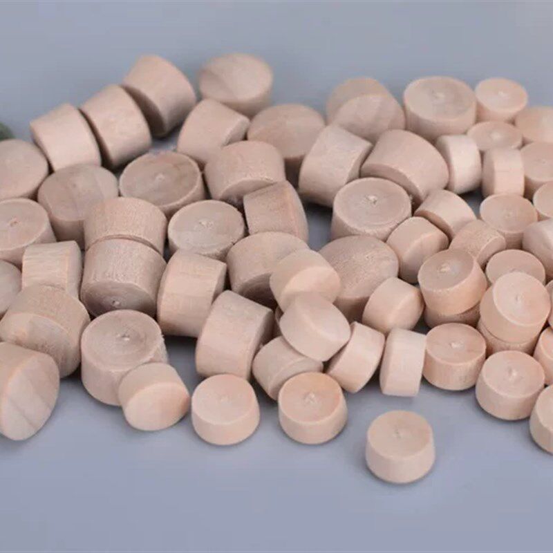 木塞 木装饰帽 荷木螺丝孔塞锥形木粒子楼梯盖帽实木孔塞木盖木扣