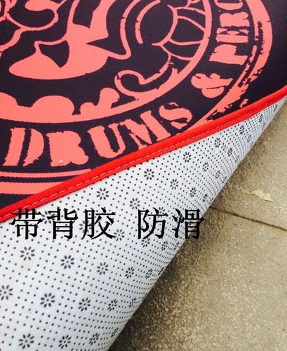 醒狮打击乐 架子鼓电子鼓脚垫 防滑垫 鼓地毯 鼓毯 1.6米*1.6米