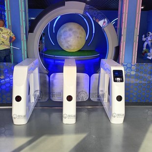 智慧景区儿童乐园游乐场蹦床公园健身房检票闸机票务系统烤漆摆闸