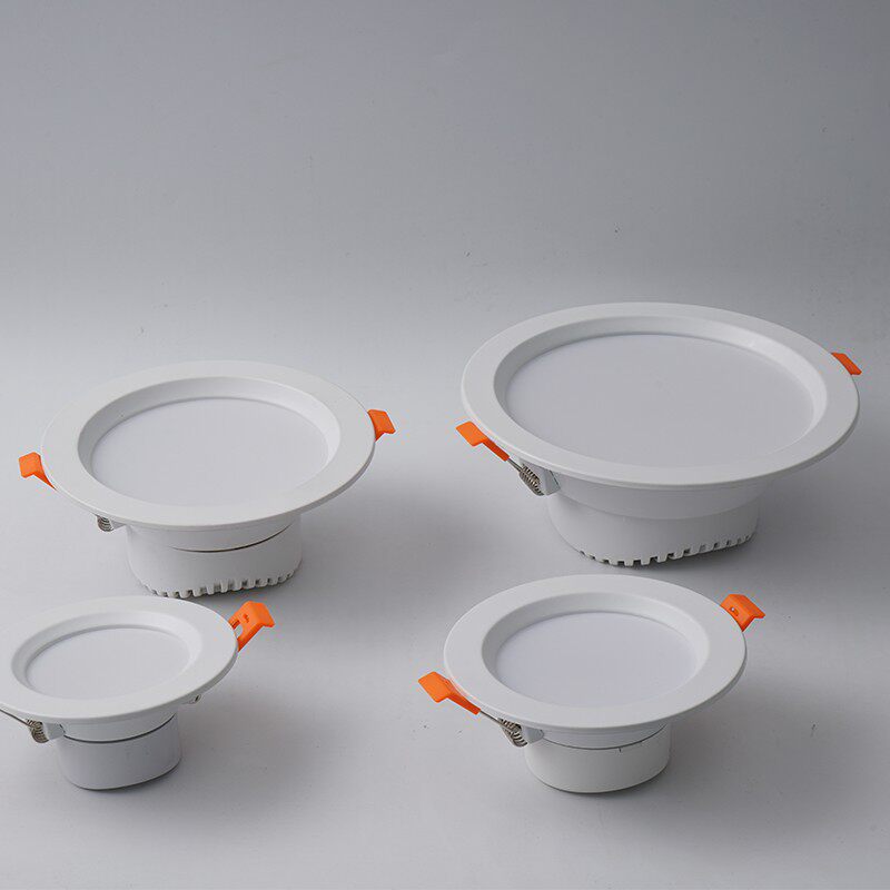 led筒灯12W店铺商用孔灯4寸6寸18开孔15cm公分9瓦吊顶5嵌入式超亮