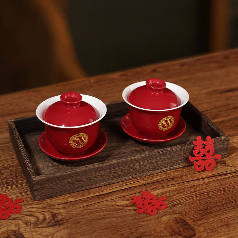 改口敬茶杯一对结婚新人婚礼红色喜茶杯子套装碗筷婚庆用品大全,节庆用品/礼品,喜碗/敬茶杯,淘宝优惠券,粉丝福利购,淘宝优惠卷