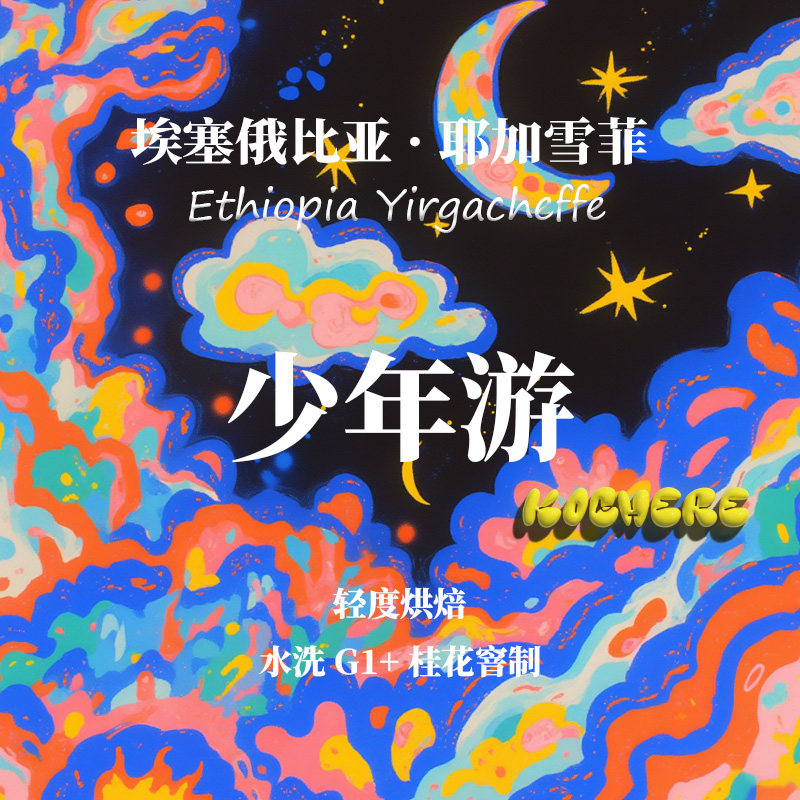 埃塞俄比亚耶加雪菲科契尔水洗G1+桂花窨制 少年游咖啡豆下单烘焙