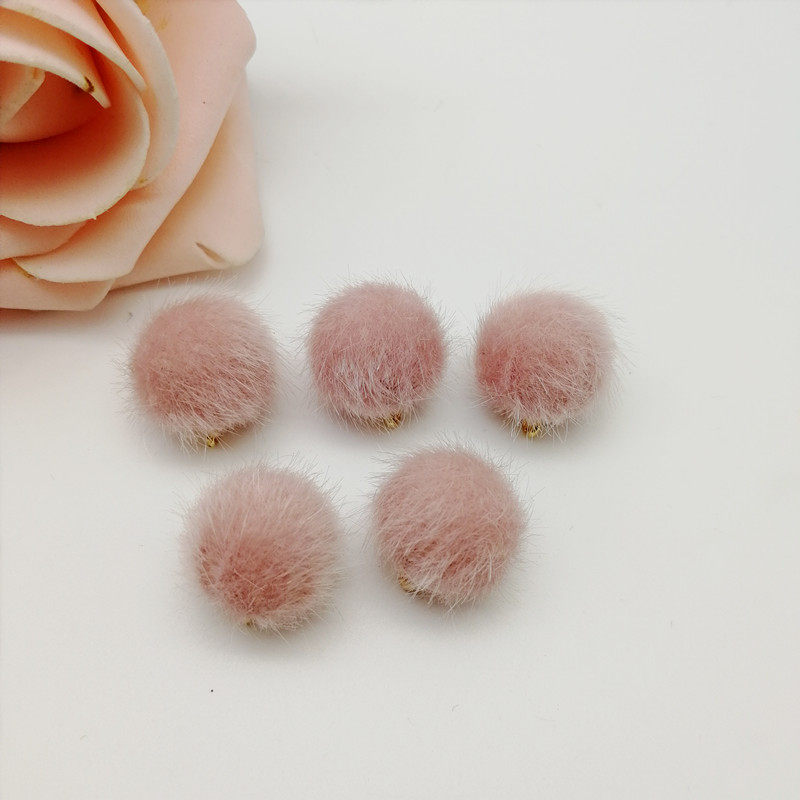 毛球钮扣圆形绒毛扣子儿童扣毛毛装饰扣多色毛球扣时尚马毛包布扣,居家布艺,纽扣,淘宝优惠券,粉丝福利购,淘宝优惠卷