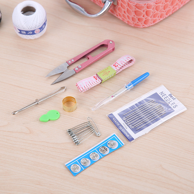 既来姿手提针线盒家用套装便携手工针线包手缝线缝补工具收纳盒,居家布艺,线盒,淘宝优惠券,粉丝福利购,淘宝优惠卷