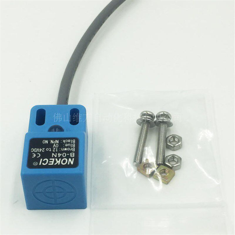 诺克仕B-04P2极性短路保护pnp三线常关金属传感器接近开关高精度