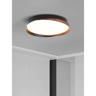 日式 现代简约古卧室吸顶灯高级温馨中AAS古感侘寂护眼覆书房风灯