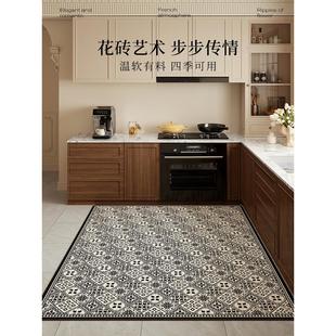 防滑 防脏 高范聚态度华阳档厨房垫家用地毯长吸油地 吸水NYI