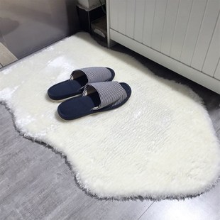 厚实舒适仿羊毛地垫家用地毯门垫脚垫入户轻易不掉毛 这个真心好