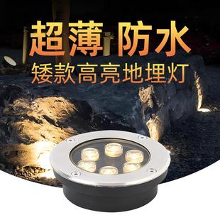 太阳能LED地埋灯嵌入方形地灯户外防水隐藏圆形地面楼梯台阶射灯