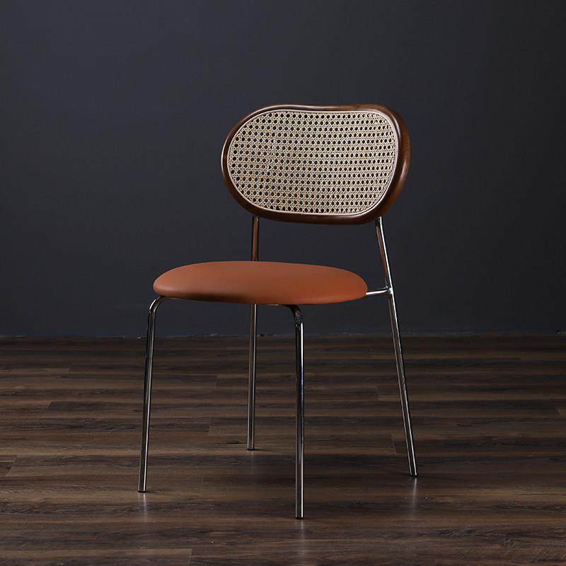 复古藤编椅子中古餐厅餐椅家用餐凳书桌椅北欧咖啡厅靠背实木藤椅,住宅家具,餐椅,淘宝优惠券,粉丝福利购,淘宝优惠卷