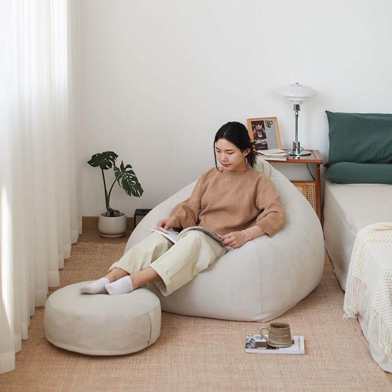 懒人沙发豆袋卧室儿童阳台榻榻米单人客厅皮质沙包轻奢午睡躺椅子,住宅家具,懒人沙发,淘宝优惠券,粉丝福利购,淘宝优惠卷