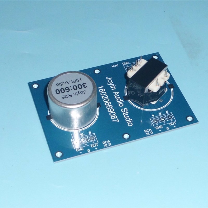 R28 300欧:600欧前级音频隔离变压器超款频响25Hz ~44kHz -0.4DB