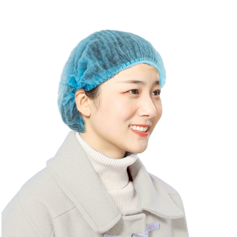 不织布一次性帽子头套厨师帽防尘工作卫生食品帽餐饮网帽厨房用帽