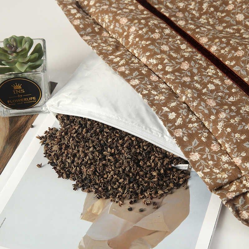 全棉水洗棉加厚枕头枕芯荞麦枕40*60cm单人学生成人枕助眠