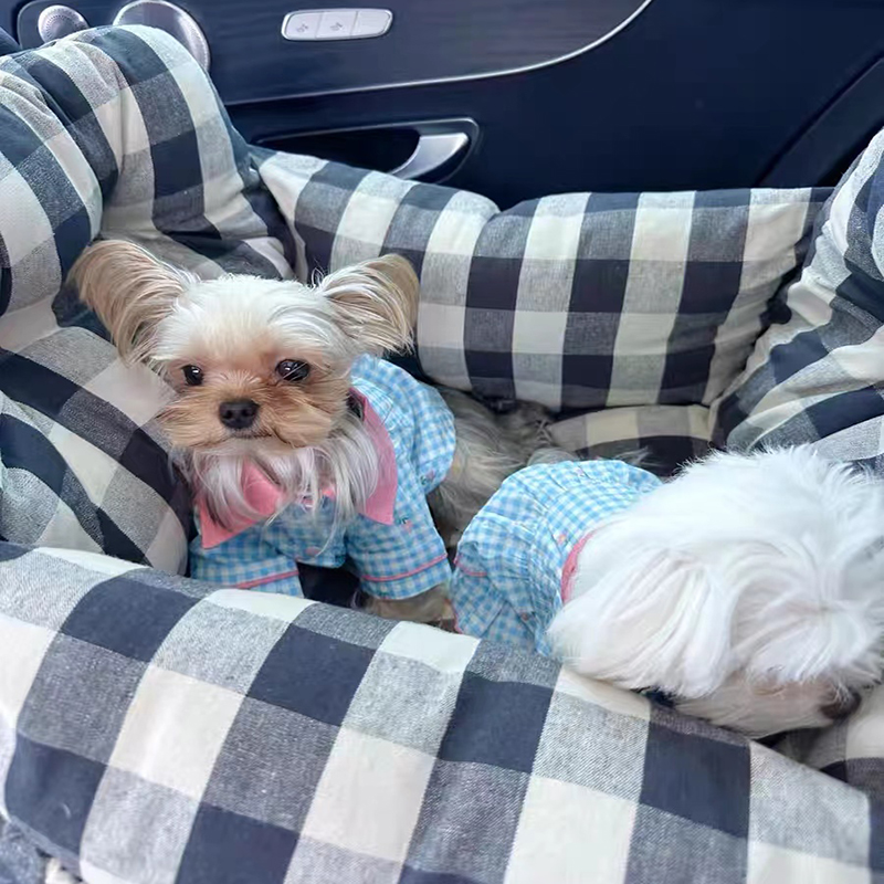 宠物车载窝猫窝狗窝外出户外安全座椅中小型狗窝坐垫车载坐车神器