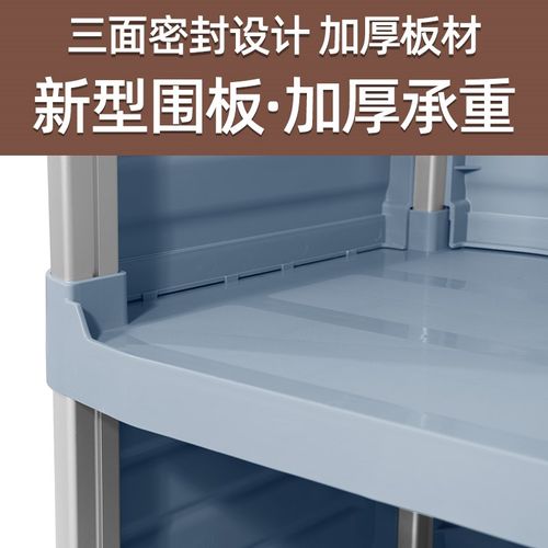 餐厅酒店撤台收碗车送餐车小酒水车收餐车三层带门保温封闭上菜车