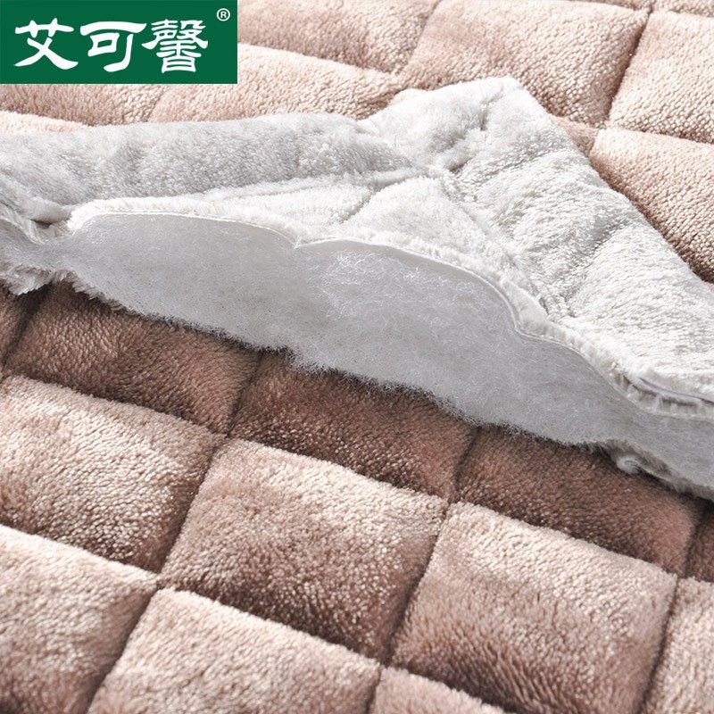 珊瑚绒床单毛毯垫被子加厚单人宿舍女学生冬季双层夹棉盖毯沙发毯