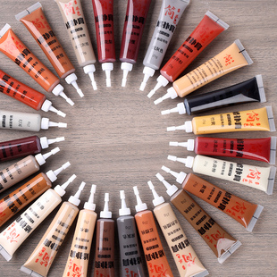 红色系修补膏修补漆木地板修复神器家具划痕钉眼油漆木漆补漆笔