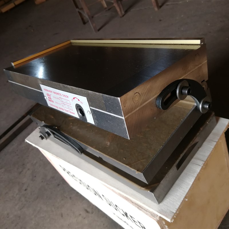 精密角度倾斜永磁吸盘150*300双正弦磁台双向角度可倾磁盘125*250