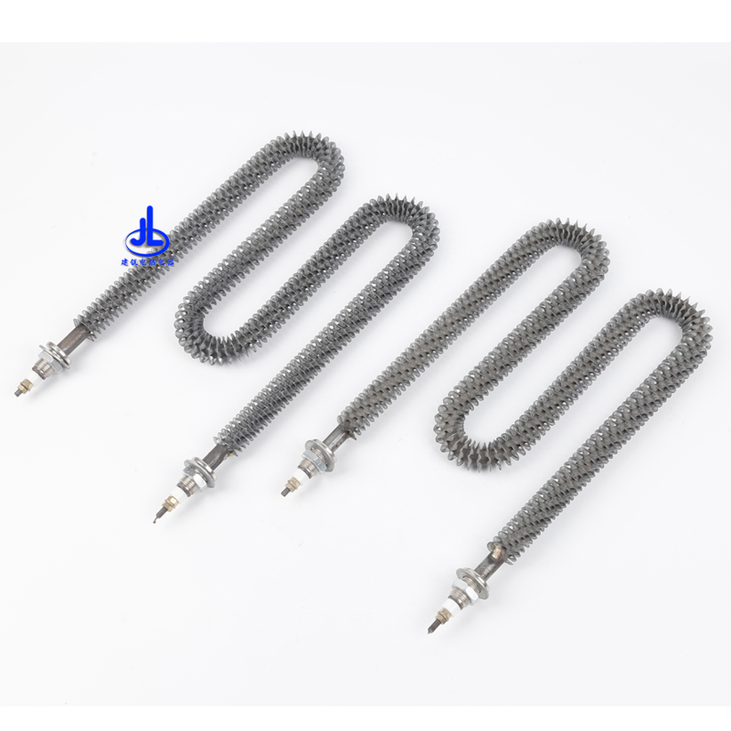 W型U型干烧散热片加热管220v烘箱烤箱加热棒烘干机翅片电热管380v