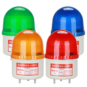 小型LED频闪警示灯LTE 5071J声光报警器机床设备信号灯12V24V220V