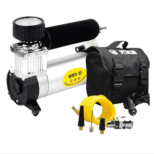 尤利特车载充气泵缸数显轮胎打气泵自动加气小轿车便携式 汽车用