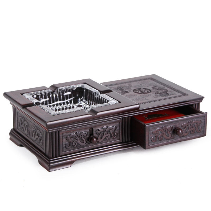 紫檀木烟灰缸创意客厅个性复古实木质潮流红木烟缸大号,家居饰品,装饰烟灰缸,淘宝优惠券,粉丝福利购,淘宝优惠卷