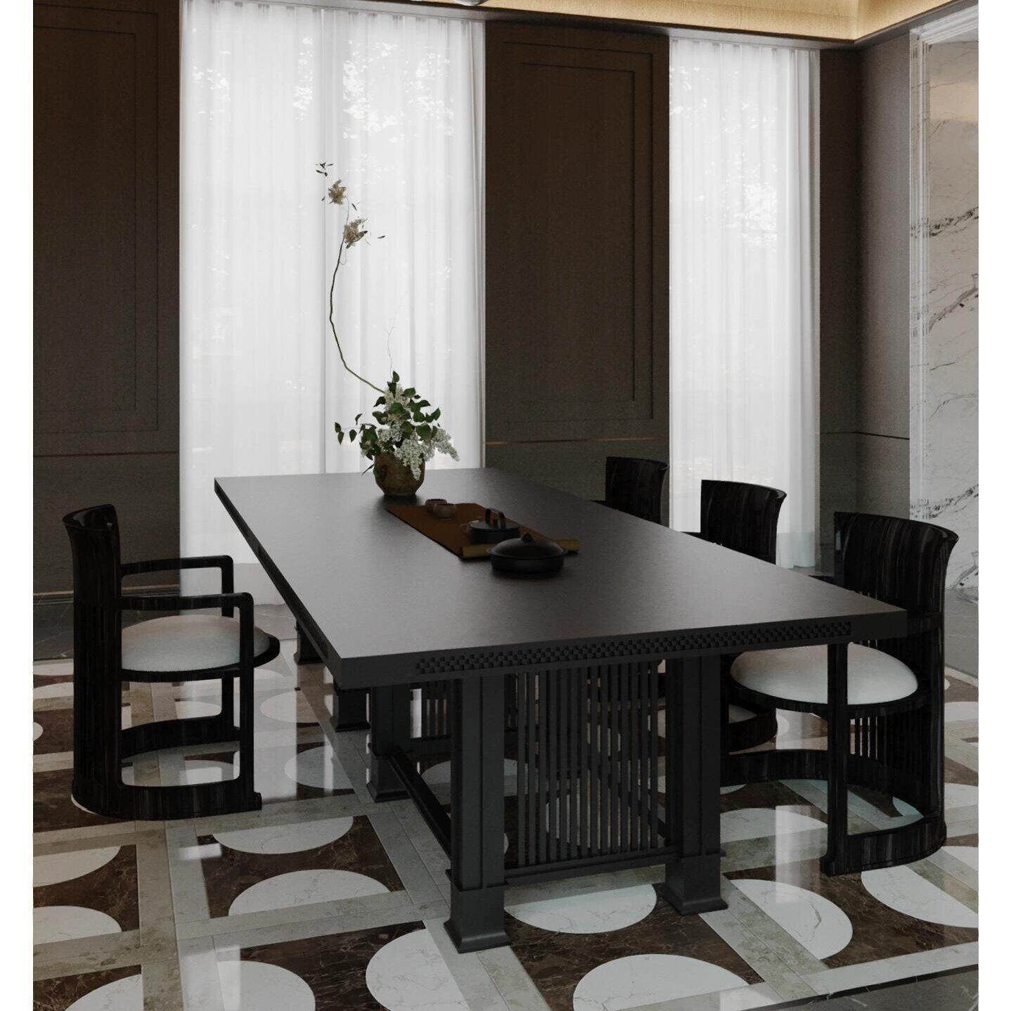 新中式北美黑胡桃木茶桌椅组合别墅豪宅实木泡茶桌客厅茶室喝茶桌,住宅家具,家用茶台/茶桌,淘宝优惠券,粉丝福利购,淘宝优惠卷