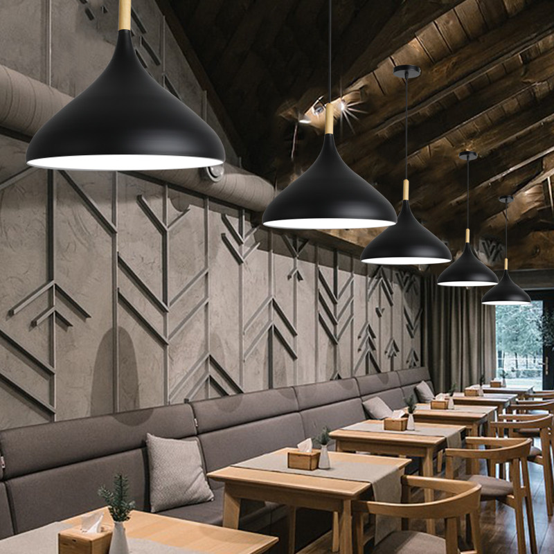 现代吊灯店铺商用工业风饭店理发店健身房理发店个性灯罩,家装灯饰光源,客厅吊灯,淘宝优惠券,粉丝福利购,淘宝优惠卷