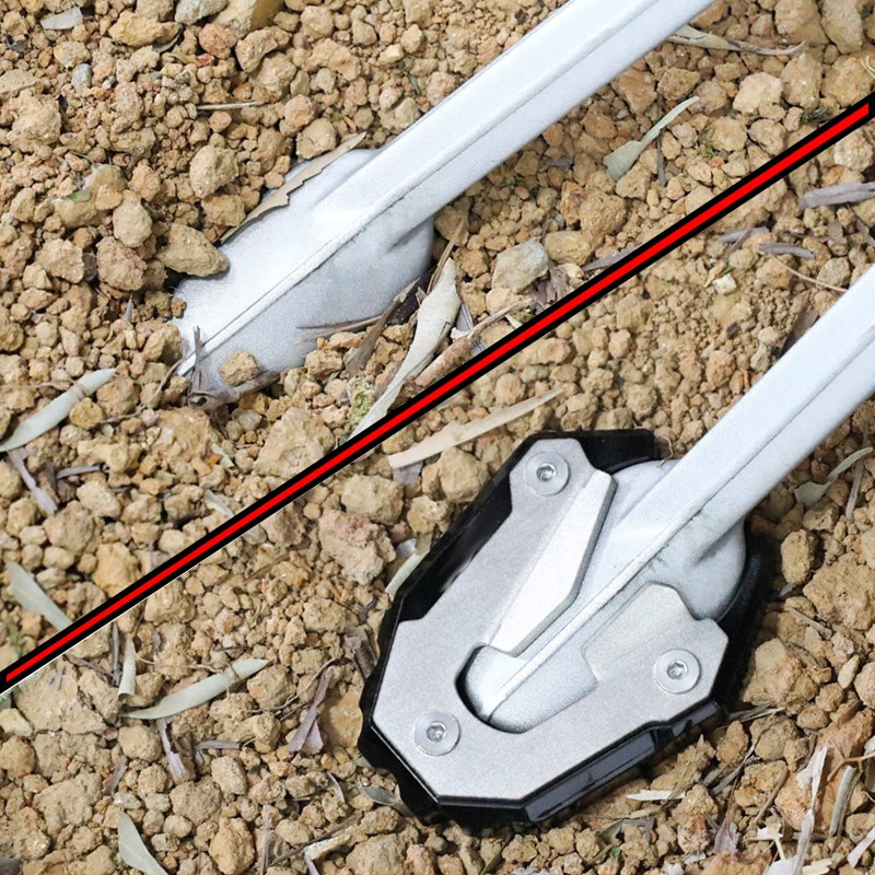 适用 D/R  改装 边撑 小脚加大座 脚撑 加大垫 防滑