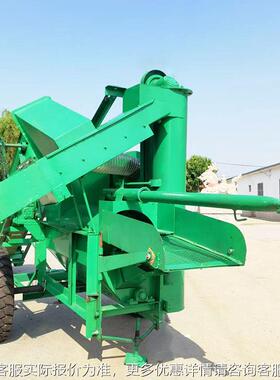 有上QBX料输带.5k产w三相7电用玉米脱粒机每小时4吨量打送棒子玉