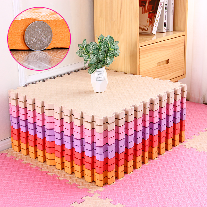 家用大号泡沫地垫拼接拼图垫子儿童防摔爬行垫宿舍卧室加厚午睡垫