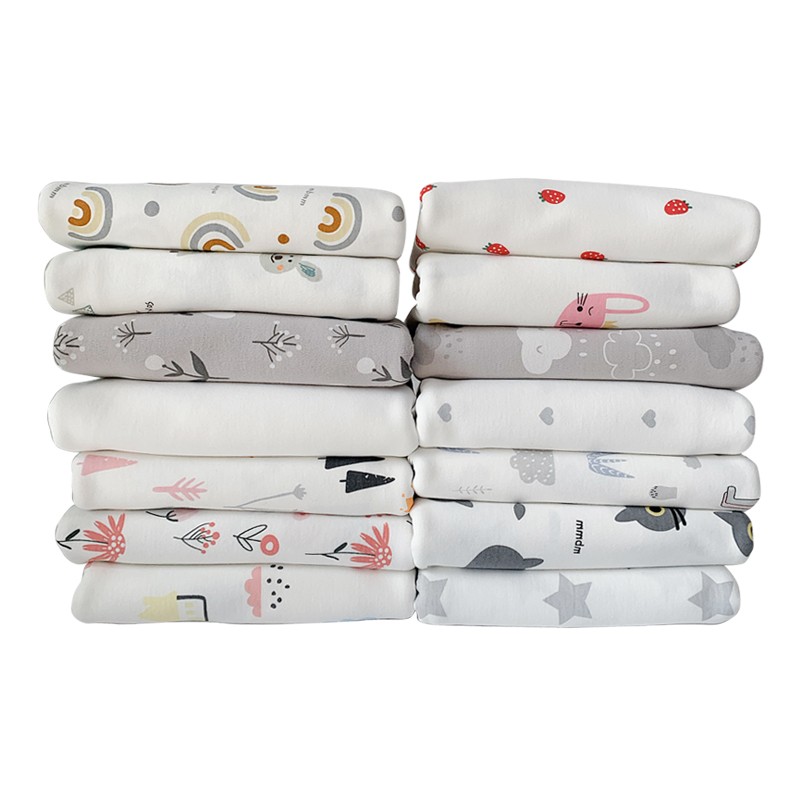 喵爸喵妈 纯棉精梳针织棉布A类宝宝布料婴儿儿童卡通床品床单面料