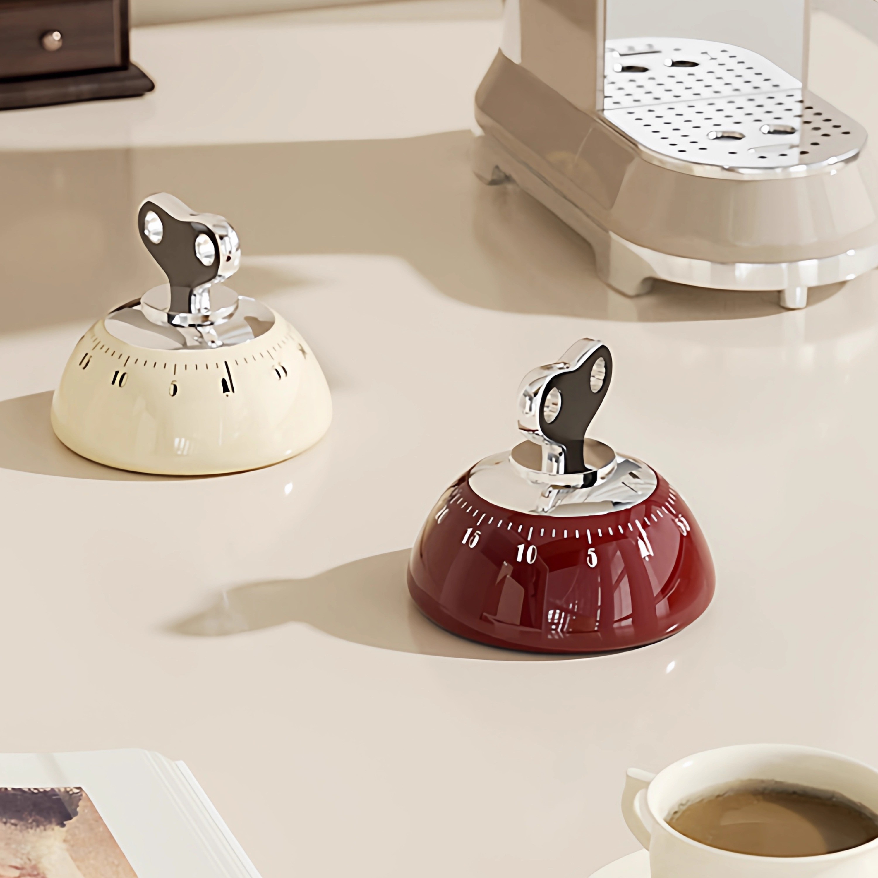 厨房专用磁吸计时器提醒器