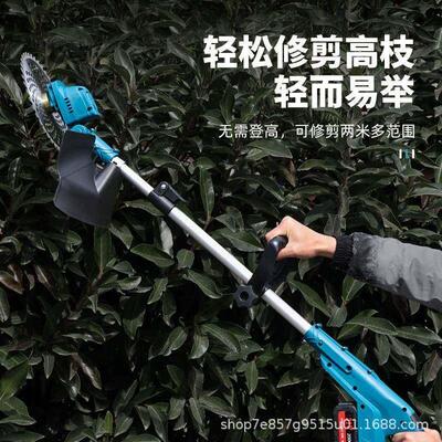 无刷电割草机充电小型家用除草锂电草大动功LDD率新型打草式机坪