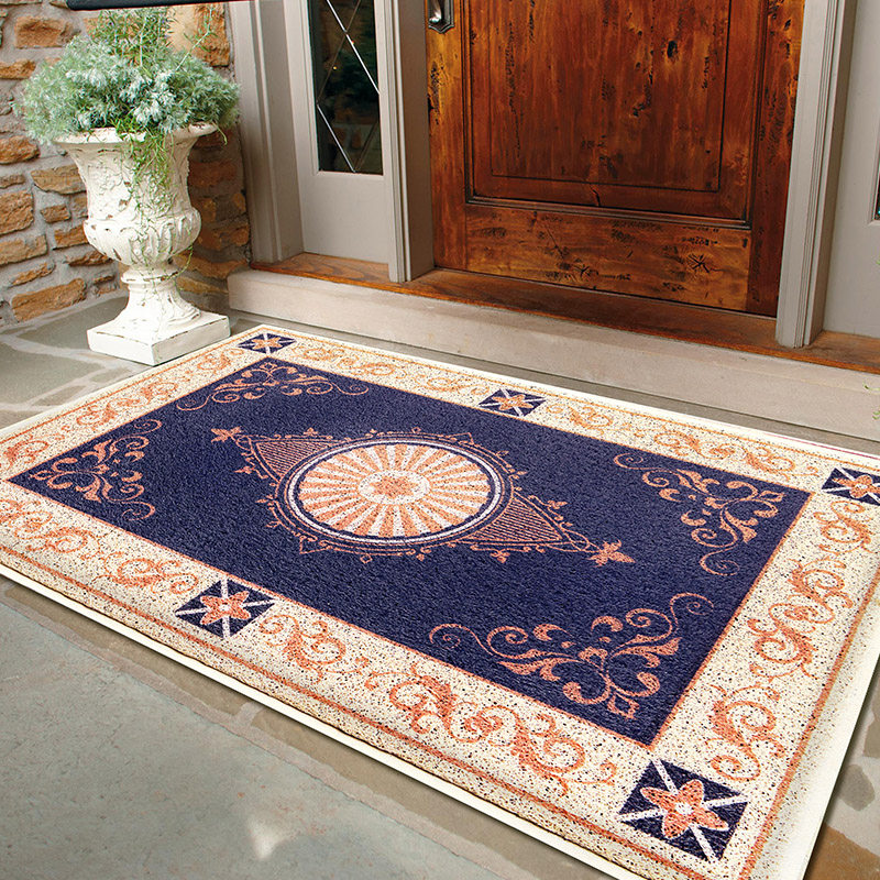 欧式入户门地垫进门门口蹭土丝圈脚踏垫家用大门口裁剪定制地毯,居家布艺,家用脚垫,淘宝优惠券,粉丝福利购,淘宝优惠卷