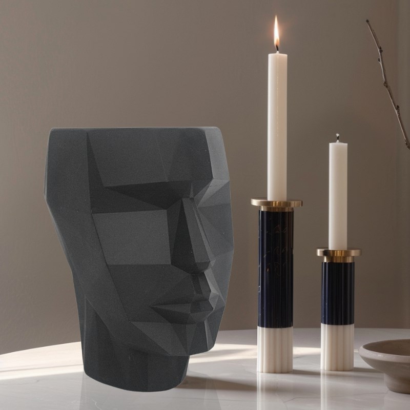 客厅电视柜桌面摆件高级感艺术人像雕塑办公室样板房软装饰品