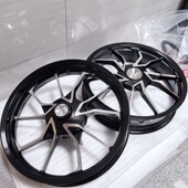 赛前后钢圈轮毂J9前轮圈后轮毂前钢圈后钢圈